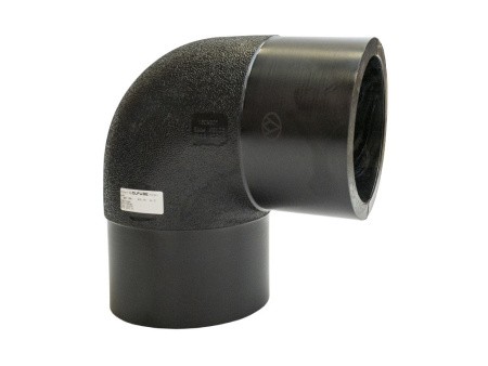 Отвод литой 90° PN16 SDR11 PE100 D400