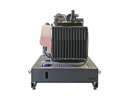 Вид слева Установка сверхвысокого давления base jet 125 2500 -26-0-d