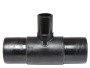 ТРОЙНИК ЛИТОЙ ПЕРЕХОДНОЙ ДЛИННЫЙ 90° T PE100 PN16 D110X50